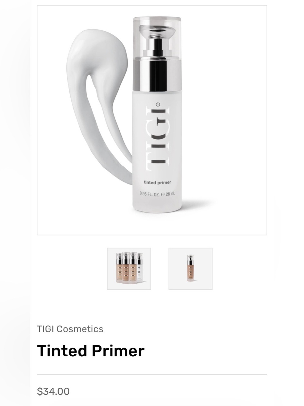 TIGI Tinted Primer - Universal
